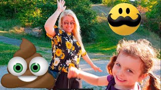 Sofie och Melody Busar i Lekparken efter förskolan  Barnkanalen [upl. by Notsua]