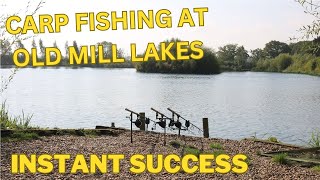 48hrs CARP FISHING AT OLD MILL LAKES carpfishing2024 [upl. by Niliram]