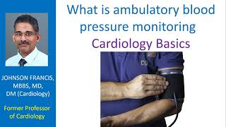 What is ambulatory blood pressure monitoring Cardiology Basics [upl. by Hsoj196]