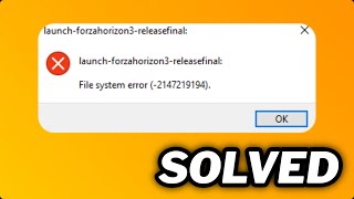 FIXED File System Error 2147219194 Error in windows 1011 [upl. by Bloomer]