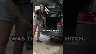 2018 Volkswagen Golf Alltrack Quirky Swivel Hitch shorts [upl. by Attenborough]