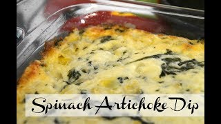 DIY Spinach Artichoke Dip Recipe  Easy Appetizer that Everyone Loves [upl. by Gail284]