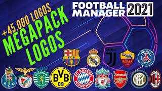 COMO INSTALAR LOGOS ESCUDOS SÍMBOLOS NO FOOTBALL MANAGER todas as versões [upl. by Carlstrom]