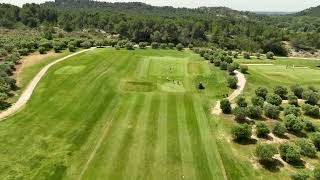 Golf de Manville drone aerial video hole13 [upl. by Vincentia]