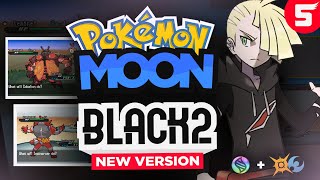 Pokemon Moon Black 2 New Update NDS Rom Hack With Mega Evolution GEN7 Alola Forms amp Unova Forms [upl. by Geithner729]