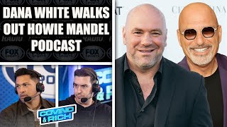 Dana White Walks Out on Howie Mandel and Other Awkward Media Moments  COVINO amp RICH [upl. by Anayi]