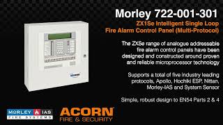 Morley ZX1Se Intelligent Single Loop Fire Alarm Control Panel MultiProtocol  Acorn Fire [upl. by Florette394]