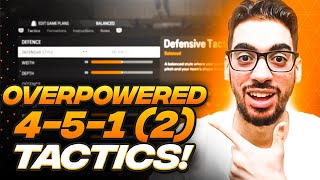 OVERPOWERED 4512 FORMATION amp CUSTOM TACTICS  FC 24 ULTIMATE TEAM [upl. by Htaeh]