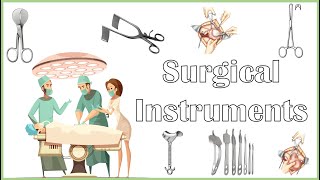 Basic Surgical Instruments With Their Names amp Uses Part 01 [upl. by Tanya565]