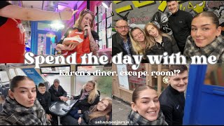 Spend the day with me  Karens Diner escape room [upl. by Girardi614]