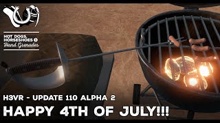 H3VR Early Access Devlog  Surprise Tiny Stupid 4th of July Update [upl. by Neved]