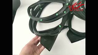 EPDM foam gasket factory OEM service sealingrubberseal epdmfoam autorubberdoorsealrubberparts [upl. by Girardi]