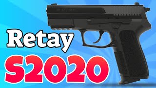 Retay S2022 Blank firing gun  Review and test [upl. by Kynan]