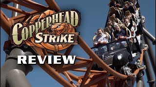 Copperhead Strike Review Carowinds MACK Rides MultiLaunch Coaster [upl. by Kessia]