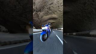 Motorcycling Through A Cave In France  Grotte du Mas dAzil  Triumph Sprint ST 1050 [upl. by Ibocaj]