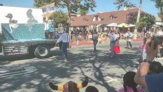 quotSolvang Daysquot Parade through Solvang Central Coast California [upl. by Anerac138]