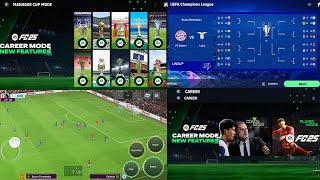 FIFA 16 MOBILE MOD EA SPORTS FC 25 ANDROID OFFLINE ALL TOURNAMENT NEW FACES KITS 2025 FULL TRANSFERS [upl. by Amy504]