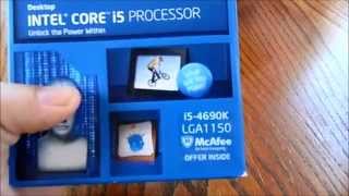 INTEL CORE I5 PROCESSOR I5 4690K [upl. by Tilden830]