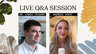 Landkind Instagram Live With Dr Christopher Vickery and Georgia Hirst [upl. by Nicolea]