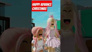 Advance Happy christmas merrychristmas music clebration roblox cute friends youyubeshort [upl. by Eelaras]