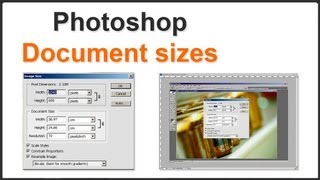 Photoshop Document Sizes [upl. by Barhos]