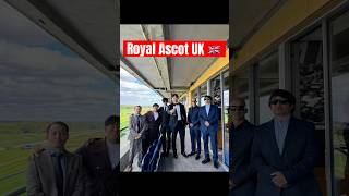 ROYAL ASCOT RACECOURSE UK 🇬🇧DIPESH WEDS ISHA 🫅👰‍♀️ brothers 😎 wedding dancechallenge 2024 [upl. by Darrelle787]