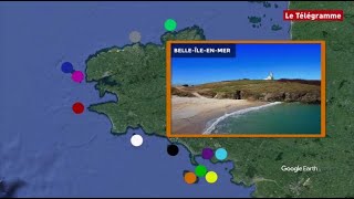 Bretagne Les 12 îles du Ponant en 3 minutes [upl. by Minsk]