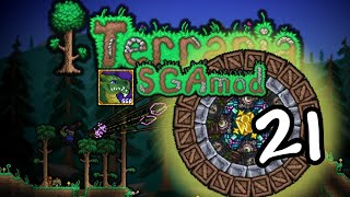 Terraria SGA Mod Lets Play Episode 21 What a Cratetastrophie [upl. by Ahsemot]