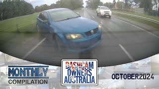 Dash Cam Owners Australia October 2024 On the Road Compilation [upl. by Birchard]