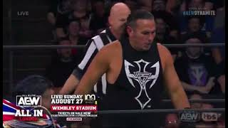 Young bucks vs the hardy boyz AEW dynamite 892023 Part 12 [upl. by Keefer]