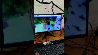 Raspberry Pi 5 NVME SSD raspberrypi minecraftgameplay [upl. by Sprung]