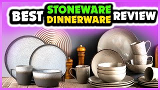 Top 5 Best Stoneware Dinnerware Review [upl. by Ferd616]