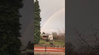 Ein Regenbogen 🌈 in Obercarsdorf [upl. by Arianna848]