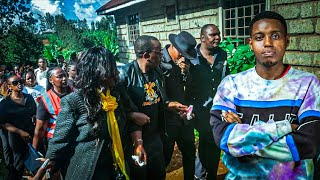 Emotional 💔 Baba Talisha CRIES uncontrollably at Brian Chira Burial Plug Tv Kenya [upl. by Nell675]