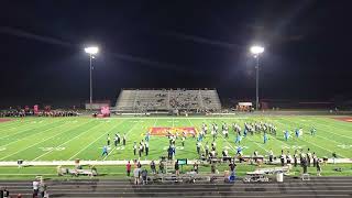 Franklin Heights Marching Band Halftime show 91324 vs Westerville North [upl. by Maiocco]