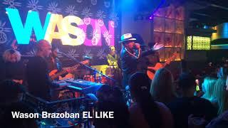 Wason brazoban Canta En vivo EL LIKE en paterson NJ [upl. by Can755]