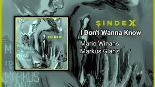 Mario Winans amp Markus Glanz  I Dont Wanna Know GT33 [upl. by Cavit]