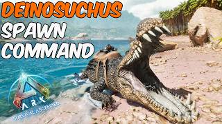 Deinosuchus Spawn Command ARK Survival Ascended How To Spawn Deniosuchus ASA [upl. by Waldos]