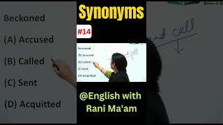 Beckoned  Synonyms  Vocabulary  UC LIVE [upl. by Hendrika34]