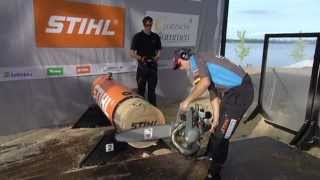 STIHL TIMBERSPORTS® TVMagazin der Deutschen Meisterschaft 2012 [upl. by Herzel876]