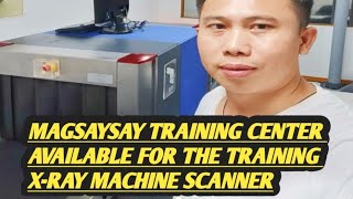 XRAY MACHINE BAGGAGE SCANNER AVAILABLE IN MAGSAYSAY TRAINING CENTER [upl. by Llahsram690]