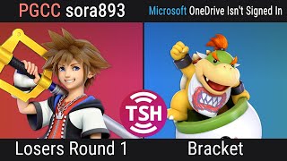 UMD Stampede Losers Round 1 sora893 Sora vs Onedrive Bowser Jr Game 3 [upl. by Arno]