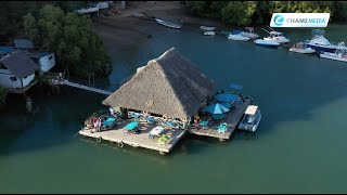 My Magical Kenya Ep27 The Moorings  Floating Restaurant in Mtwapa [upl. by Suruat342]