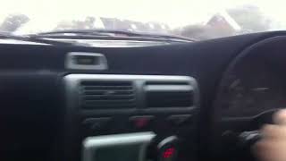 Dutton Developments 4WD Toyota Starlet GT Turbo EP85 drag testing [upl. by Bowe168]