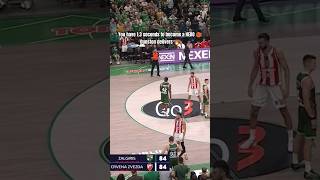 You have 13 seconds to become a HERO  Dunston delivers  Zalgiris vs Crvena zvezda [upl. by Brendin]