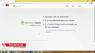 Como Instalar Utorrent De Forma Segura Sem Correr Riscos [upl. by Akem496]