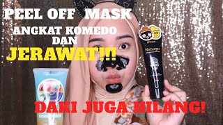 MASKER PEEL OFF UNTUK KULIT BERJERAWAT DAN EXFOLIATING GEL UNTUK NGILANGIN DAKI  HANASUI NATURGO [upl. by Drucie]