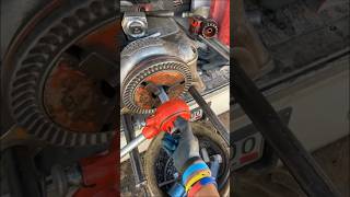 Ridgid pipe threader shortsfeed install [upl. by Navanod]