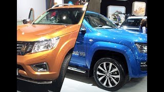 2018 Nissan Navara vs 2018 Volkswagen Amarok [upl. by Aisatnaf]