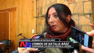 CONDENARON AL ASESINO DE NATALIA BÁEZ [upl. by Kolk750]